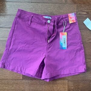 Purple shorts